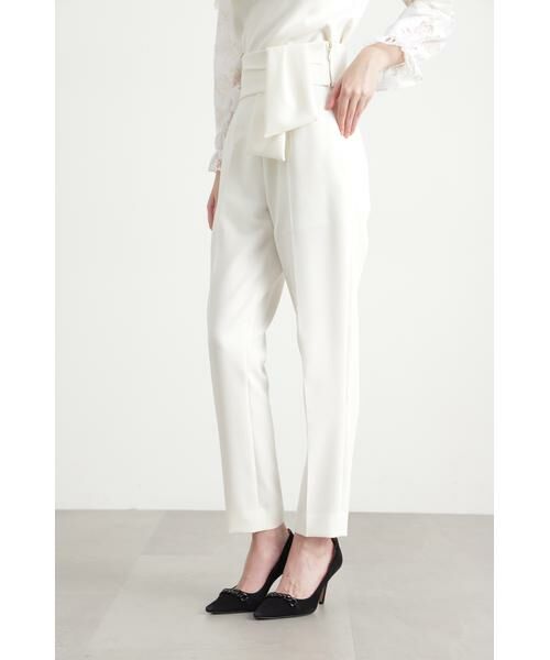 セール】 ◇ウエストリボンテーパードパンツ （パンツ）｜PINKY