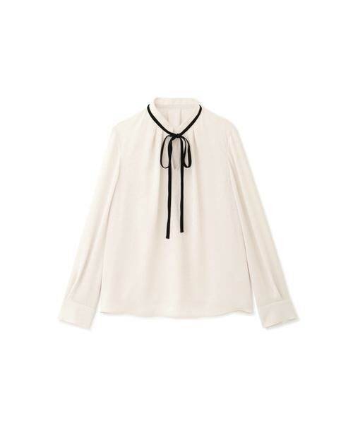 セール】 ◇別珍リボンアニマルジャカードブラウス （シャツ・ブラウス