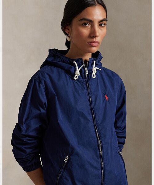 ツイル フーデッド ジャケット （パーカー）｜POLO RALPH LAUREN