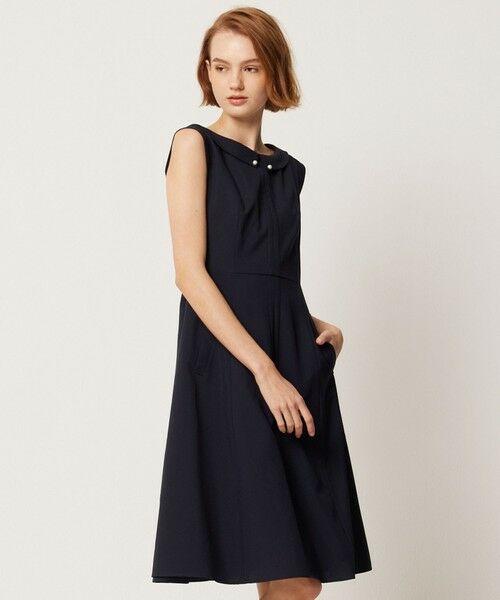 セール】 【消臭】SUMMER ENTRANCE 襟付きドレス （ロング・マキシ丈