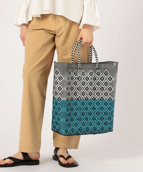 セール】 Diminutivo ダイヤ柄メルカドバッグ （トートバッグ