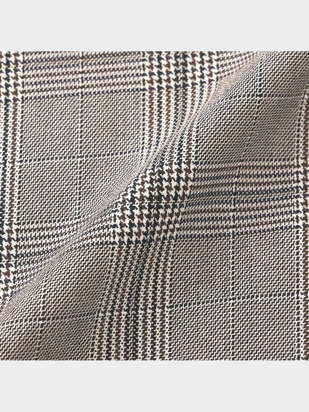 GU公式 | タックセミワイドパンツ(チェック)(セットアップ可能)