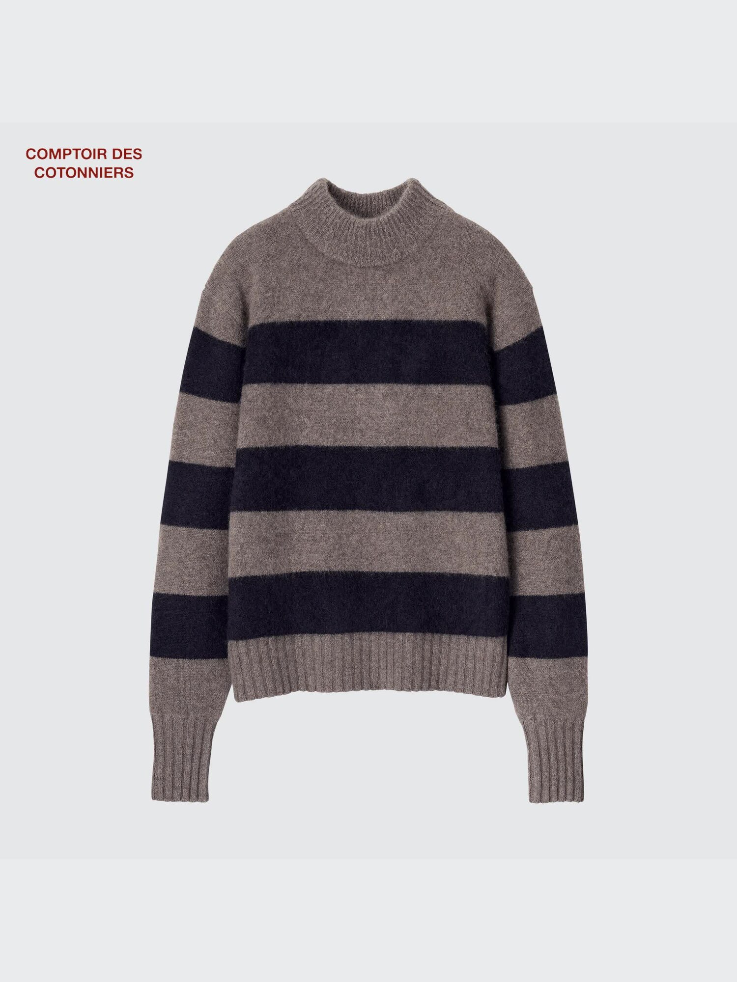 ユニクロ公式 | カシミヤモックネックセーター（長袖・コントワーデ