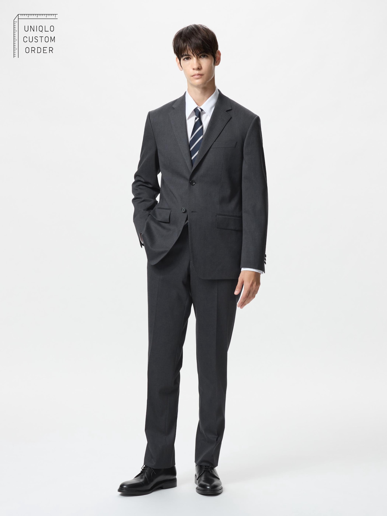 ユニクロ公式 | ストレッチウールスリムフィットパンツ