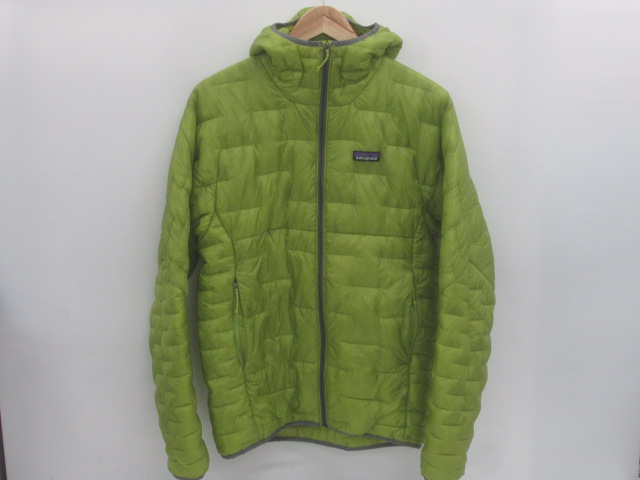 メンズ・マイクロ・パフ・フーディ グリーン | アウトドア用品