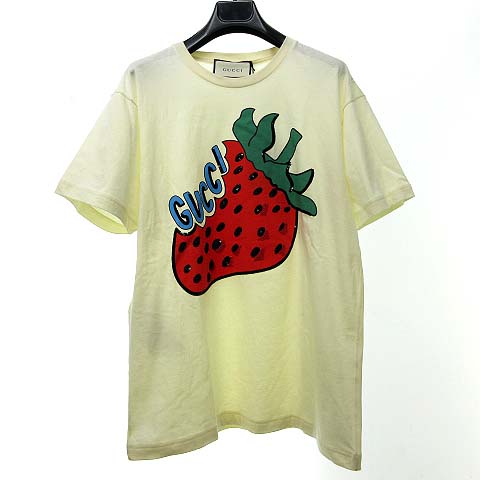 グッチ GUCCI 19SS 国内正規品 ストロベリー いちご Tシャツ