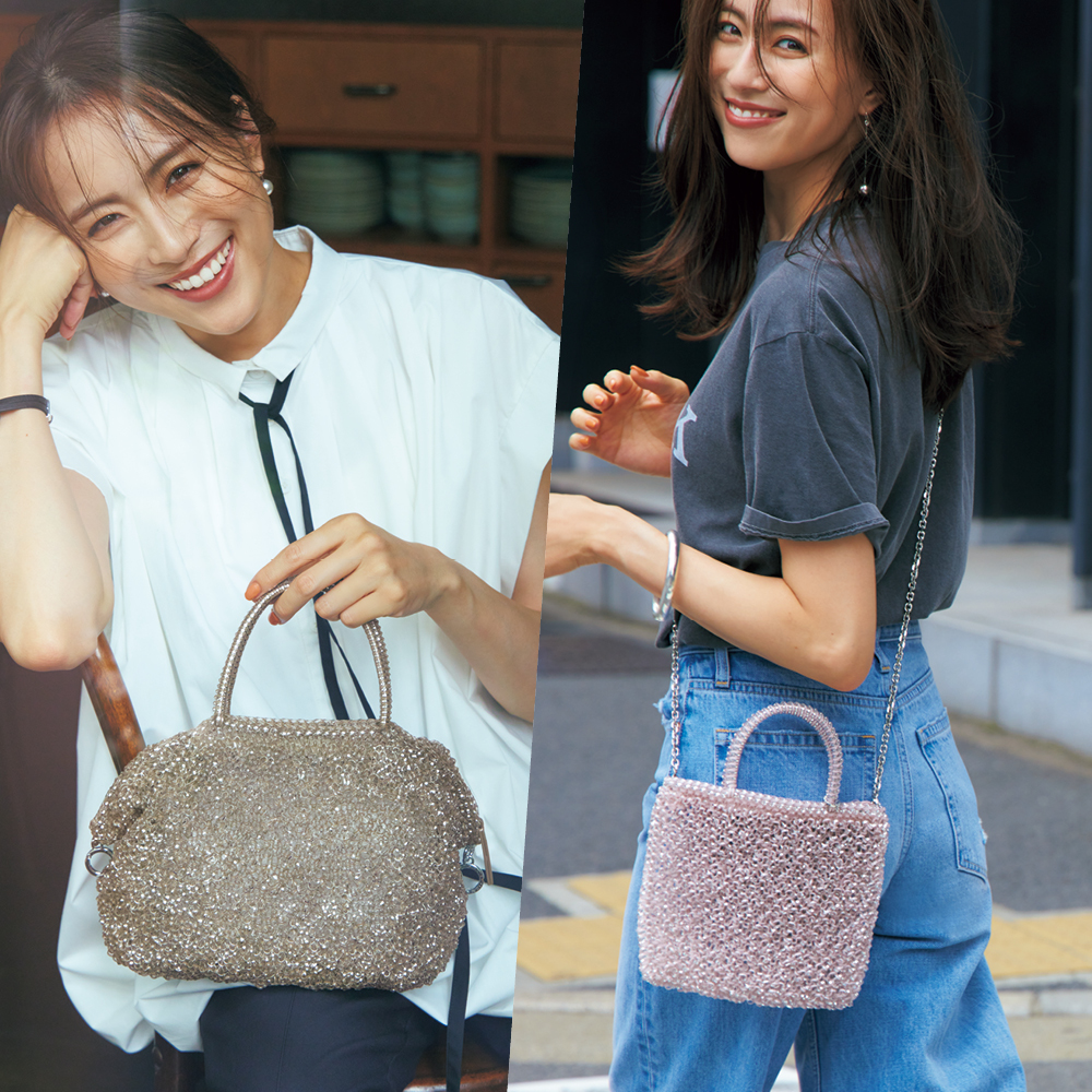 私たちのおしゃれに欠かせない！夏の【アンテプリマのワイヤーバッグ