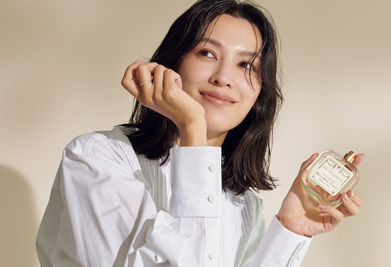 申 真衣さん「ずっと憧れだった香り」｜【サンタ・マリア・ノヴェッラ