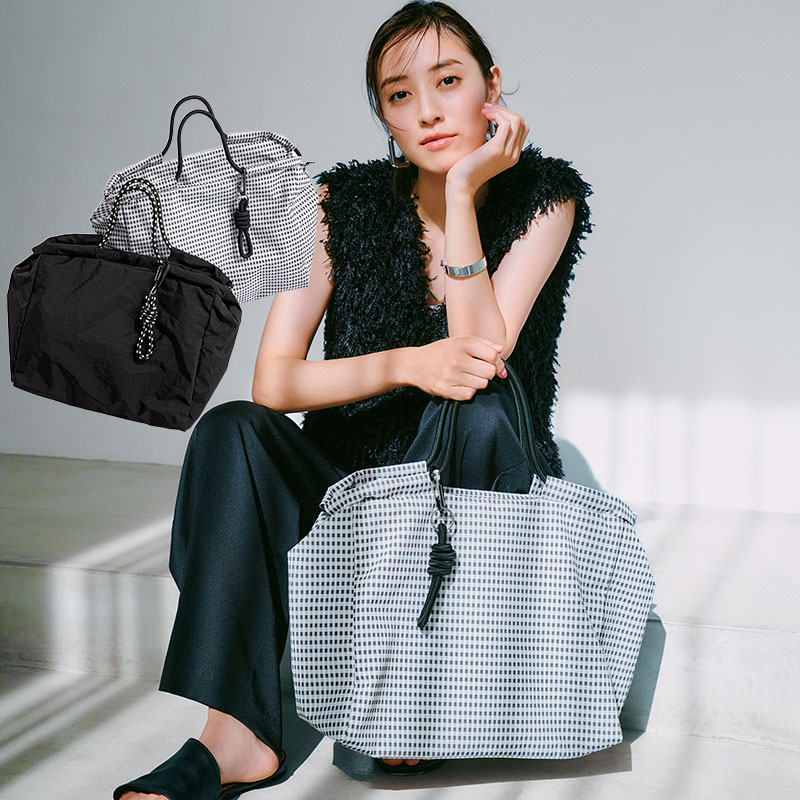 秋の行楽＆運動会に【大容量トートバッグ】はキレイめ服にも合うものが