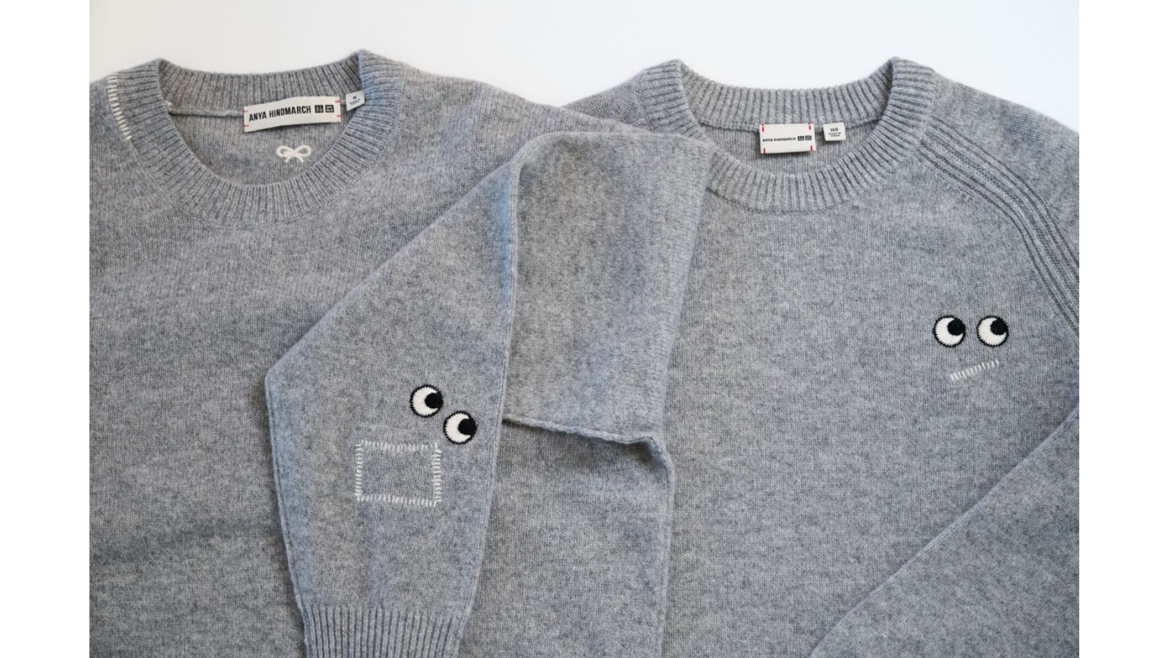 大人も着られる【ユニクロ×アニヤ ハインドマーチ】キッズニット！違い