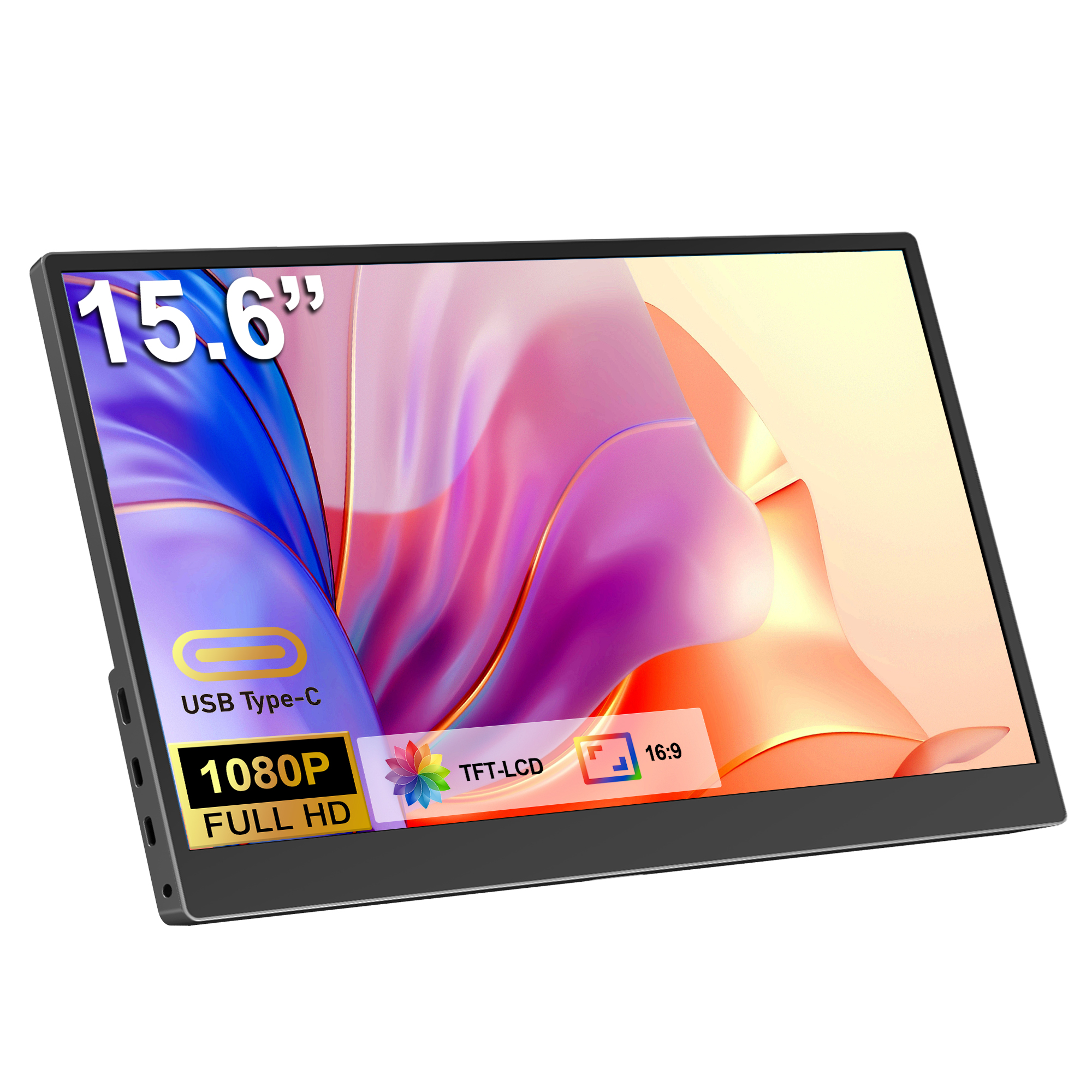 VETESA 15.6型 新品液晶モバイルモニター》2024年モデル IPS液晶パネル
