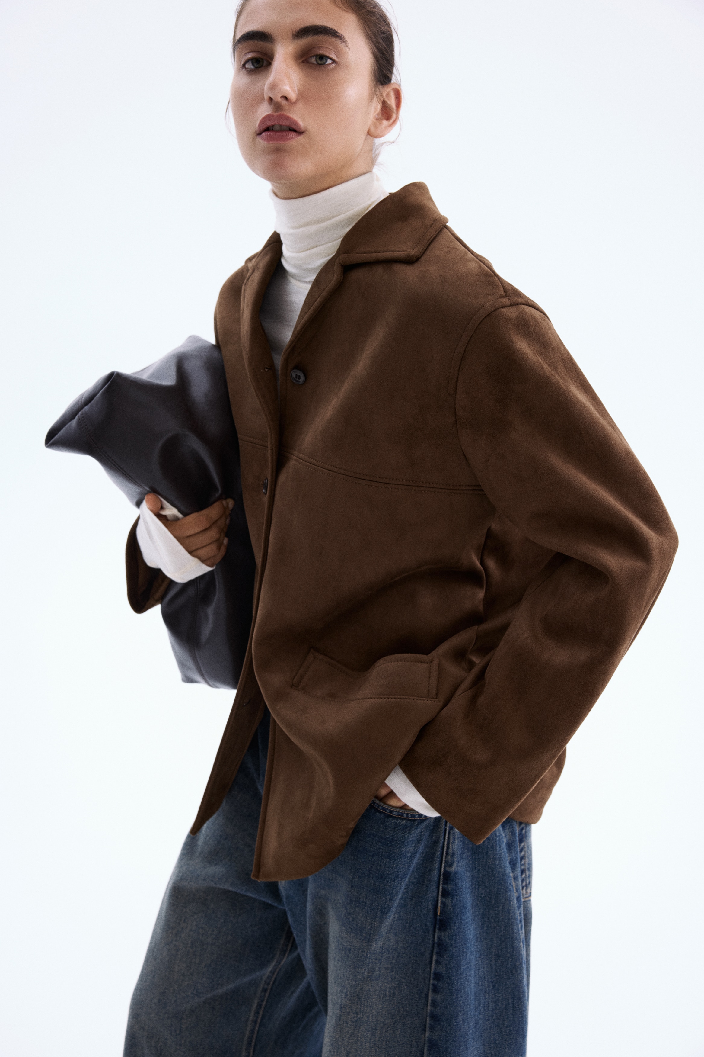 ジャケット - ダークブラウン - レディース | H&M JP