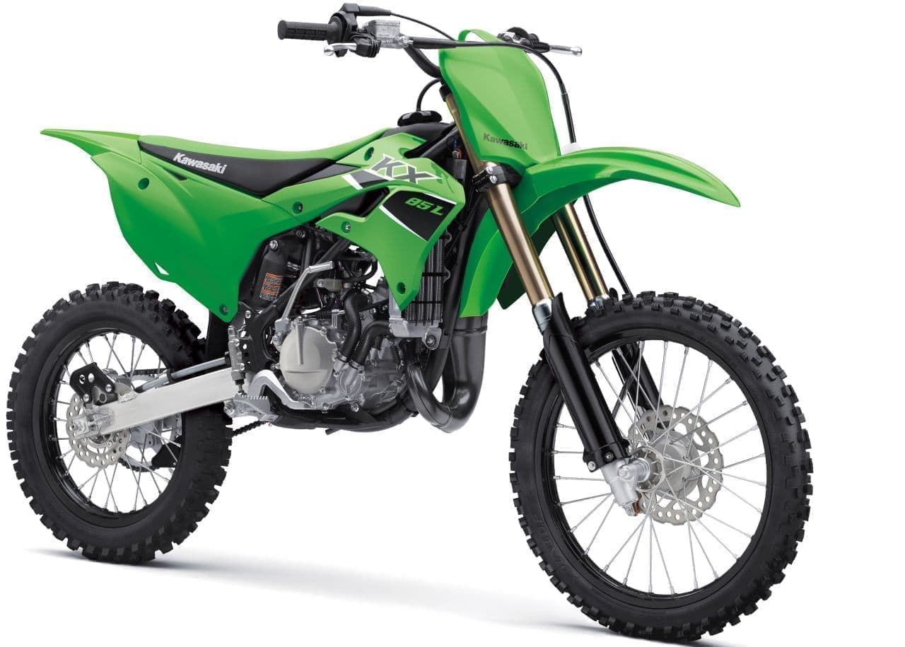 カワサキのモトクロス＆クロカンバイクKXシリーズに2023年モデル