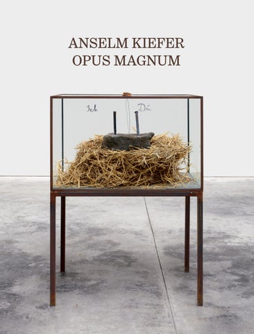 アート・デザイン・音楽 ANSELM KIEFER OPUS MAGNUM Anselm Kiefer