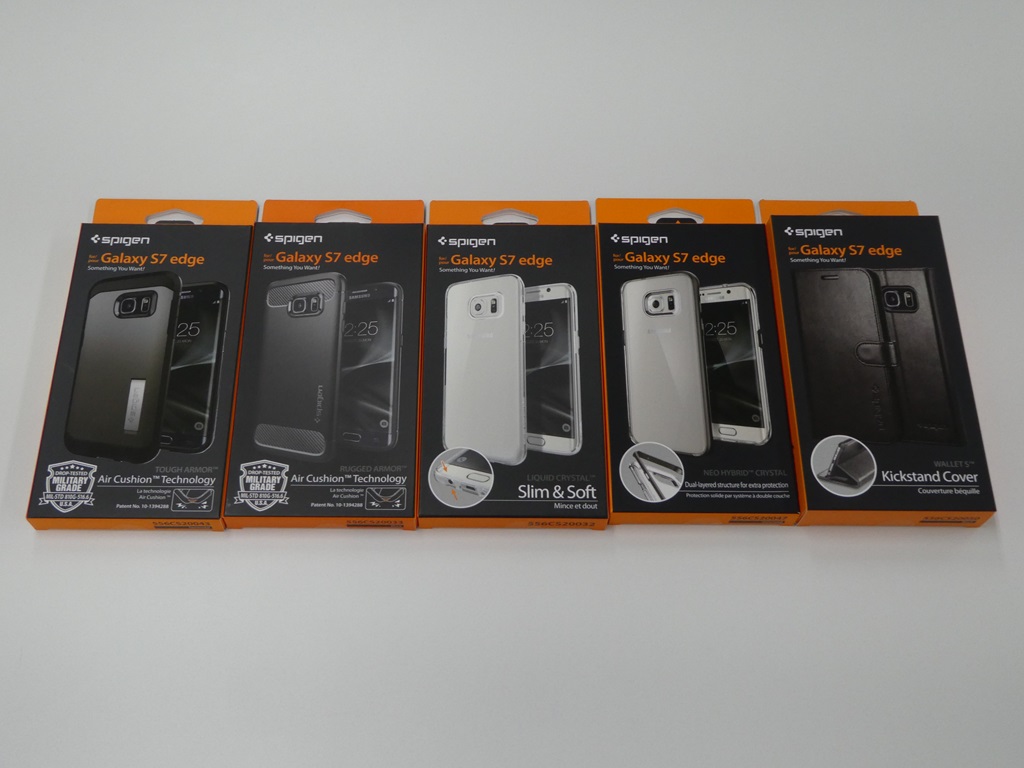 エッジをきっちり守る！ Spigenの「Galaxy S7 edge」用ケースを