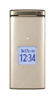 卓上ホルダーにスピーカーが付いた「かんたんケータイ KYF38」、auから