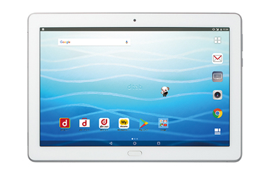 NTTドコモのタブレット「dtab d-01K」がOSバージョンアップ Android