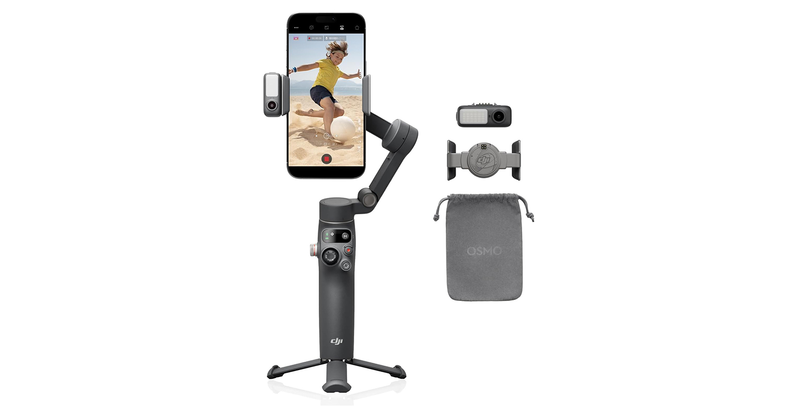 最大10時間駆動の3軸スマホジンバル「DJI Osmo Mobile 7P」が28％オフ