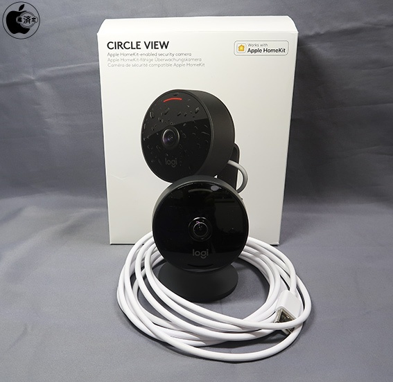 ロジクールのHomeKit対応セキュリティカメラ「Logicool Circle View