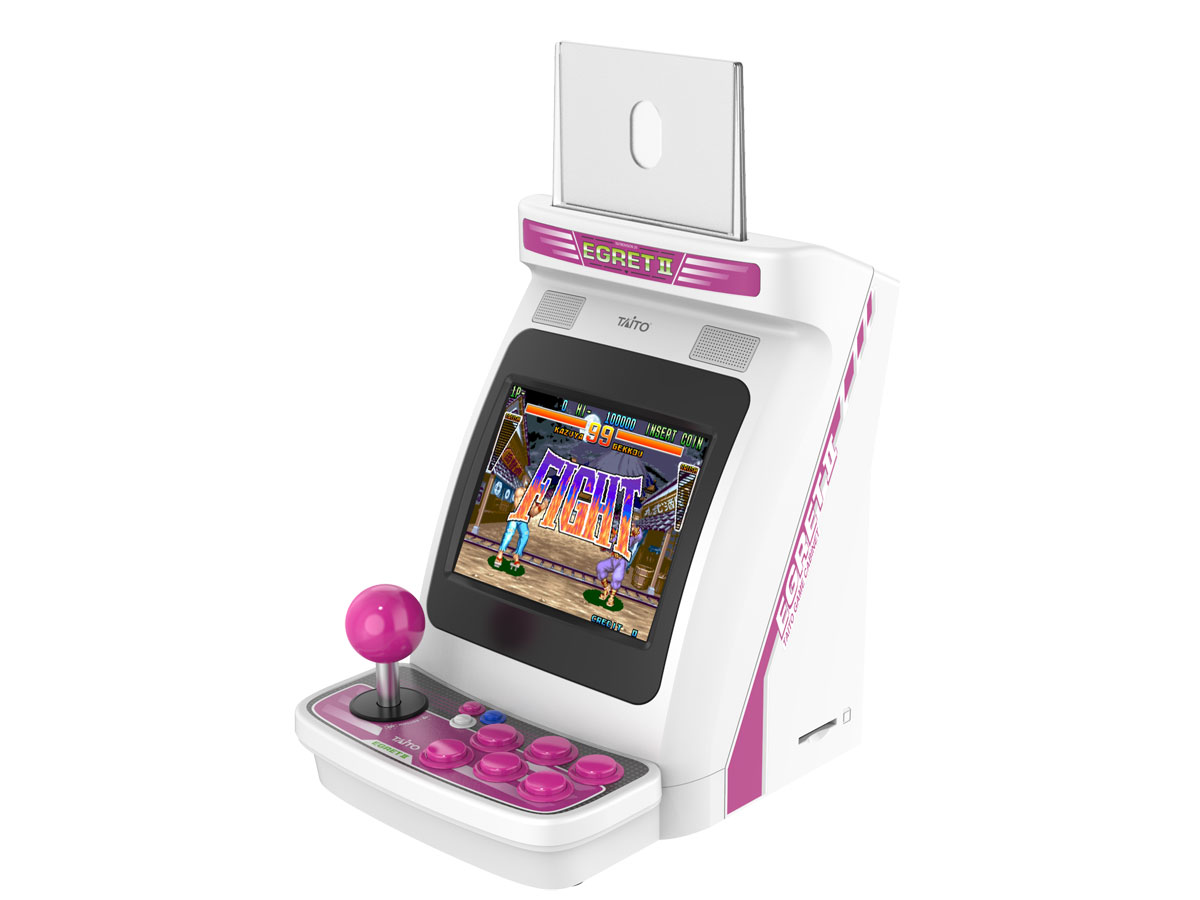 90年代アーケード筐体を再現した卓上ゲーム機、タイトーが発売 内蔵40