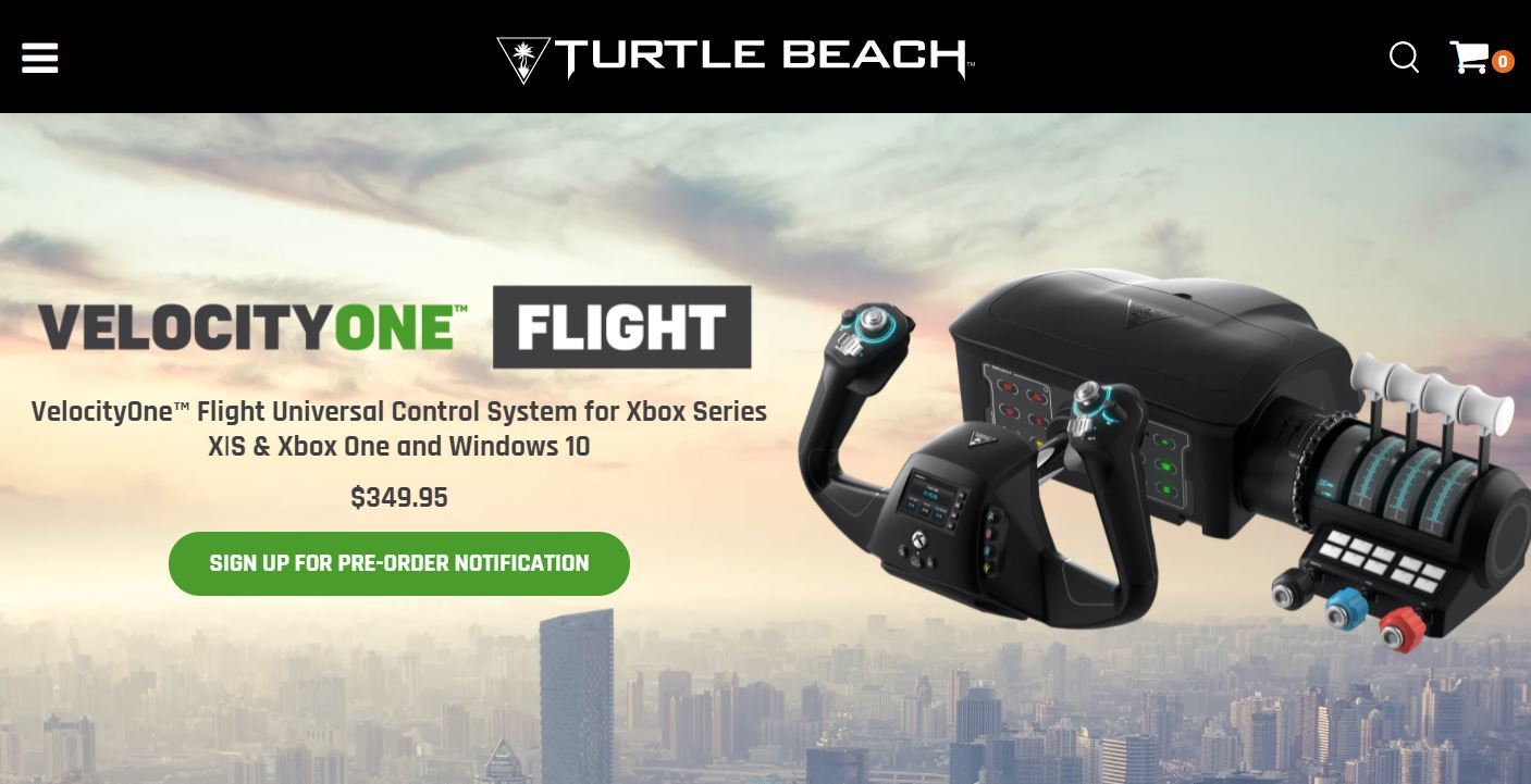 Microsoft Flight Simulator」専用ヨークハンドル、350ドルで今夏発売