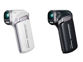 パナソニック、防水モデル「HX-WA20」などグリップスタイルビデオ3