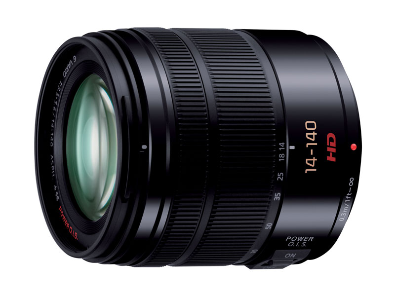パナソニック、小さく軽い10倍ズームレンズ 「LUMIX G VARIO 14-140mm