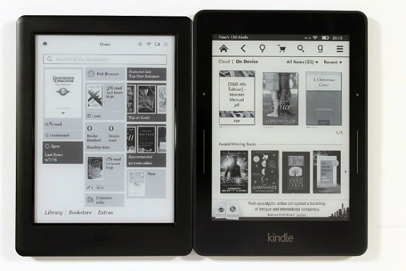 Kobo Glo HDとKindle Voyageはどこが違う？ - ITmedia eBook USER