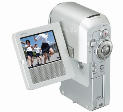 東芝、6万円弱のHDDビデオカメラ「gigashot V10」 - ITmedia NEWS