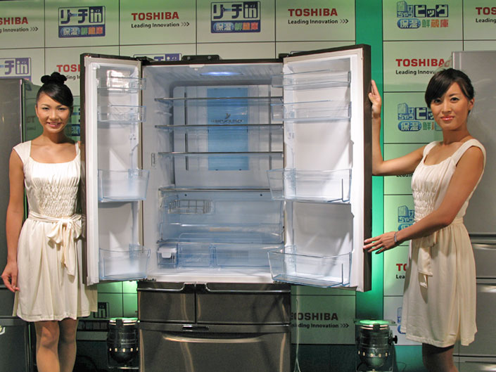 東芝、「デュアルツイン冷却」で基本性能を高めた冷蔵庫 - ITmedia NEWS