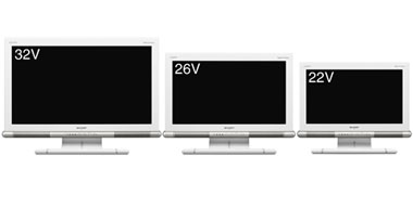 シャープ、22V型でフルHDパネルの「AQUOS P」 - ITmedia NEWS