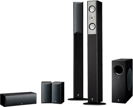 ヤマハ、ホームシアター向けの省スペーススピーカーシステム「NS-210