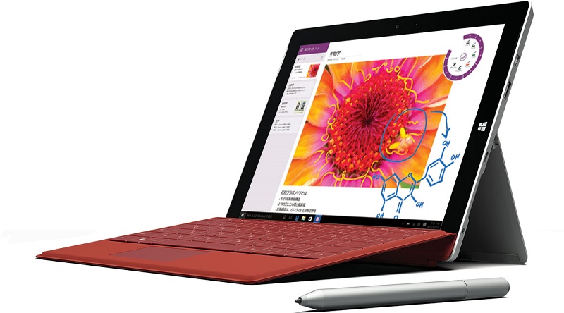 Surface 3」のWi-Fiモデル、個人向けに10月9日発売：7万1800円から