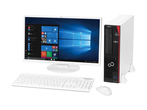 富士通、第8世代Coreを採用した法人向けスリムPC「ESPRIMO D」新モデル