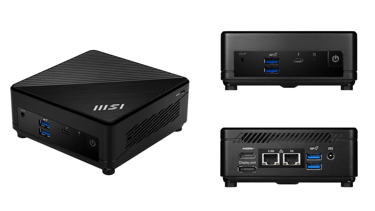 MSI、第12世代Core i3/i5を採用したミニデスクトップPC「Cubi 5
