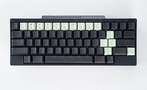 HHKB Professional用「山葵（わさび）」カラーのキートップセット登場