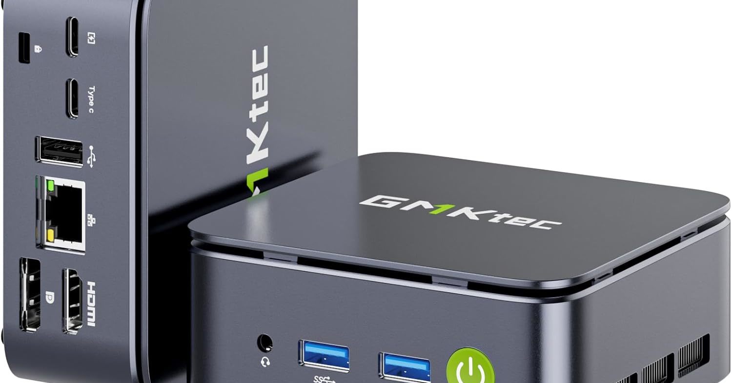 デスクを広く使える超小型PC「GMKtec NucBox G10」が19％オフの3万5498