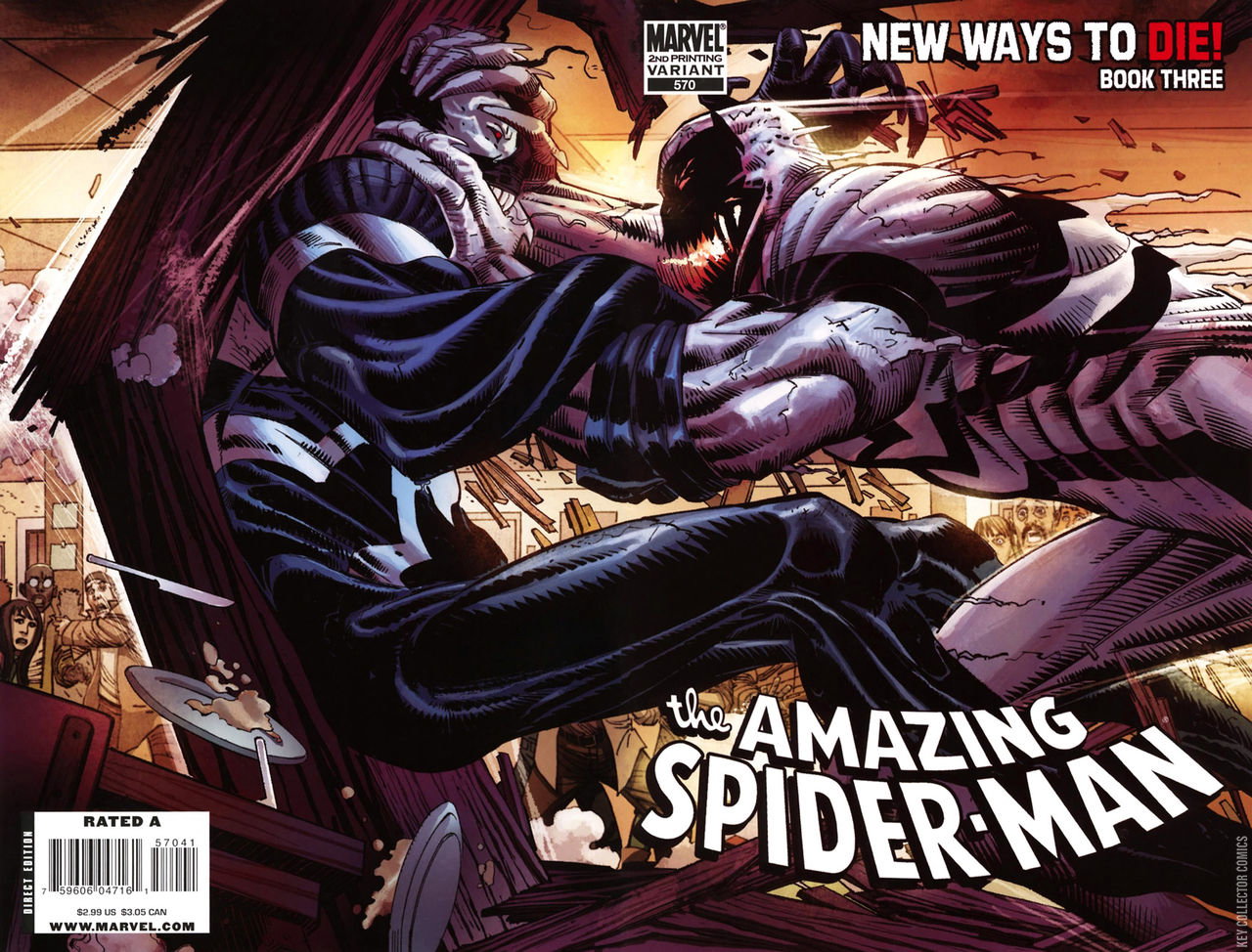 Amazing Spider-Man #570 2nd Print Published November 2