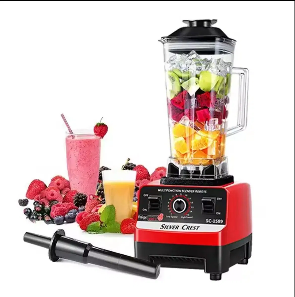 Silver Crest Blender Sc-1589 Pure Copper Motor 4500W Food