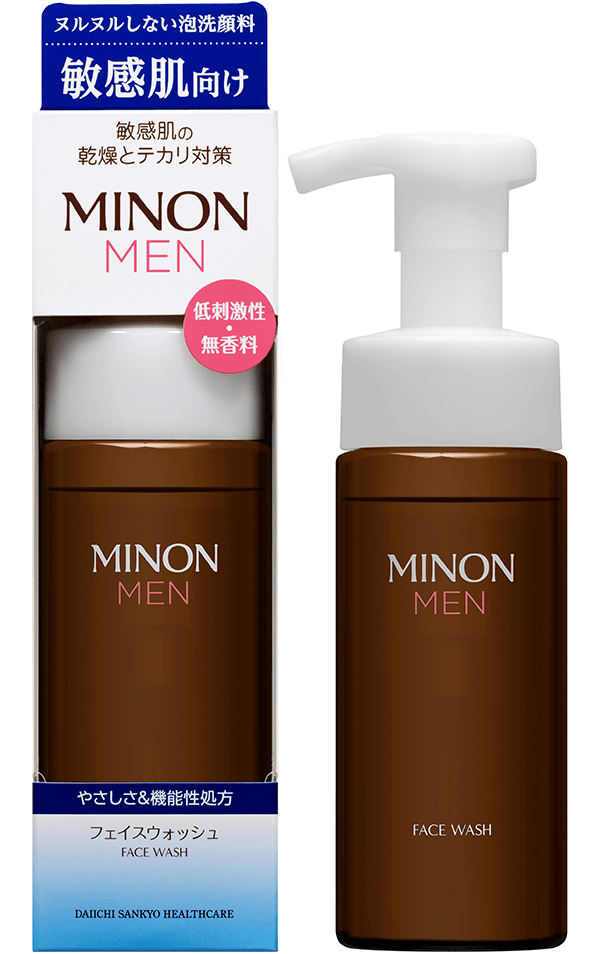 タメせる！第一三共ヘルスケア「ミノン メン フェイスウォッシュ