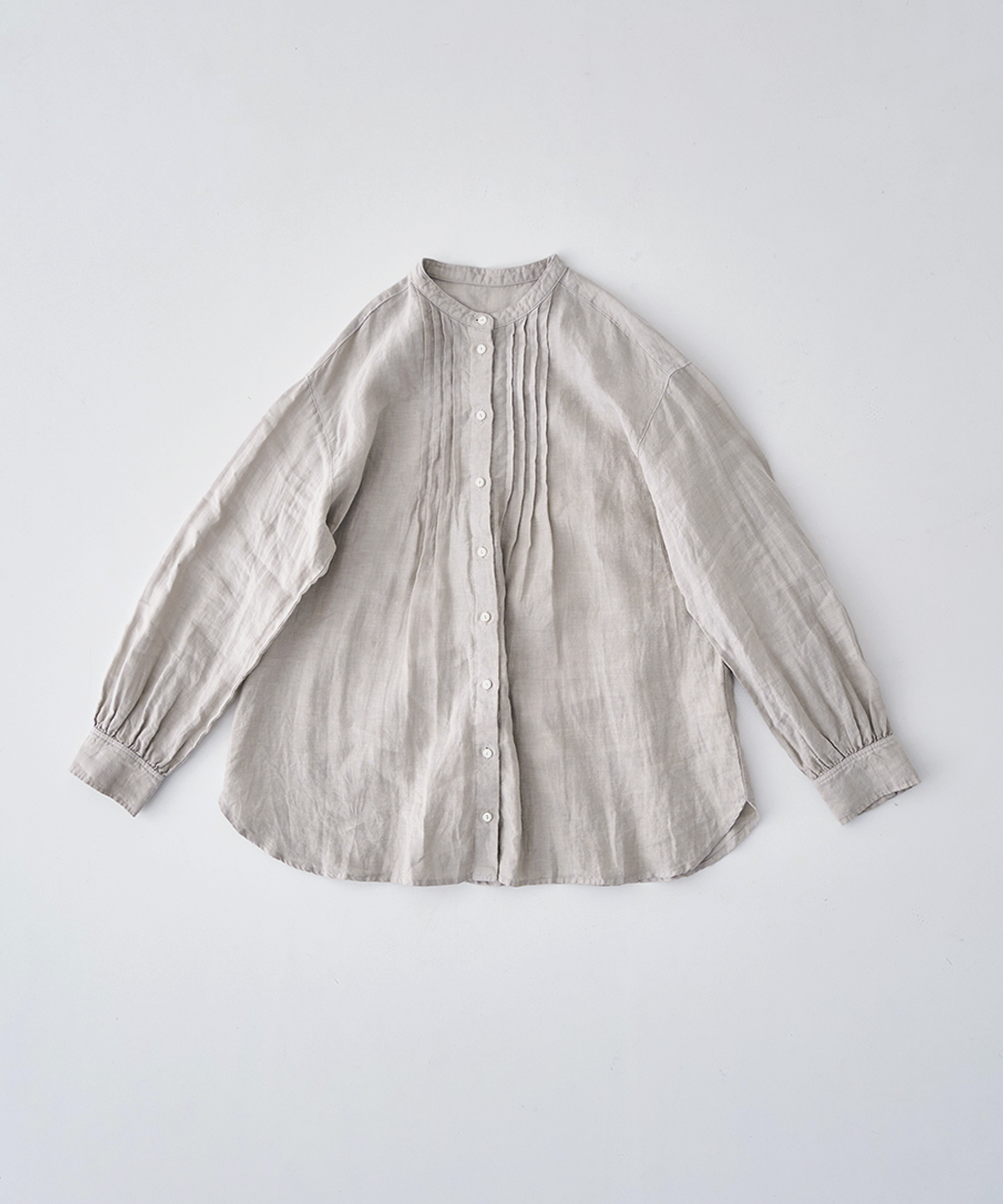 リネンピンタックシャツ｜nest Robe / CONFECT ONLINE SHOP