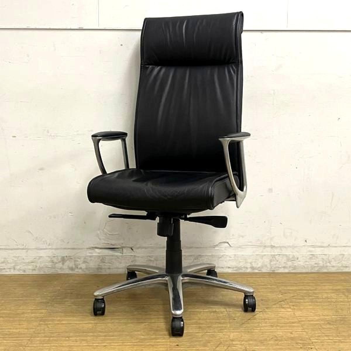 中古】CEシリーズ CE66RX オカムラ/okamura 肘付ハイバックチェア