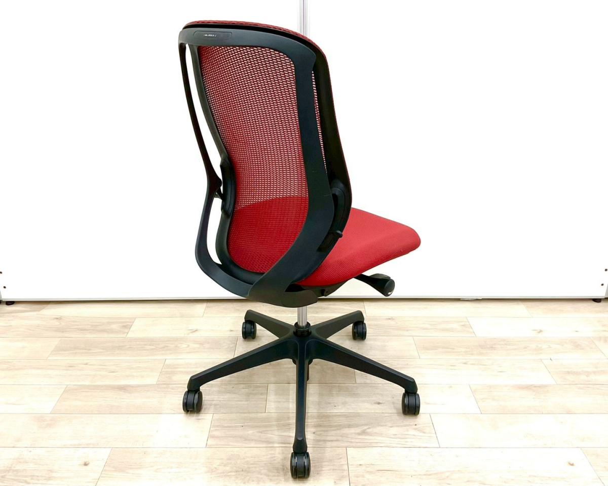 中古】シルフィーメッシュ オカムラ/okamura 肘無ハイバックチェア