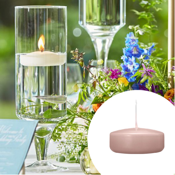 キャンドルサービス ゲストテーブル用 フローティングキャンドル
