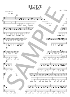 LUNA SEA | 楽譜一覧 - Piascore 楽譜ストア
