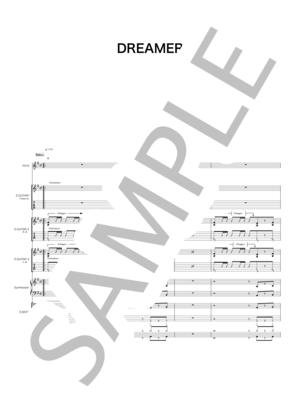 楽譜】THANKS A LOT / 布袋 寅泰 (バンドスコア / 中級) - Piascore