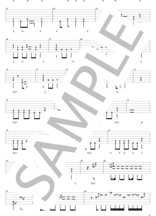 楽譜】CRAZY NIGHT / LOUDNESS (エレキギター / 中〜上級) - Piascore