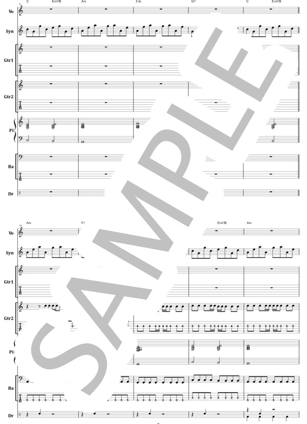 楽譜】サザンオールスターズ / ミス・ブラニュー・デイ バンド・スコア