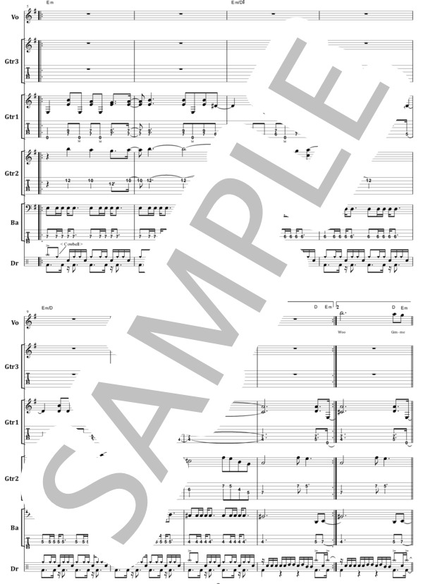 楽譜】ラウドネス / RUNNING FOR COVER バンド・スコア 楽譜 / 高崎 晃