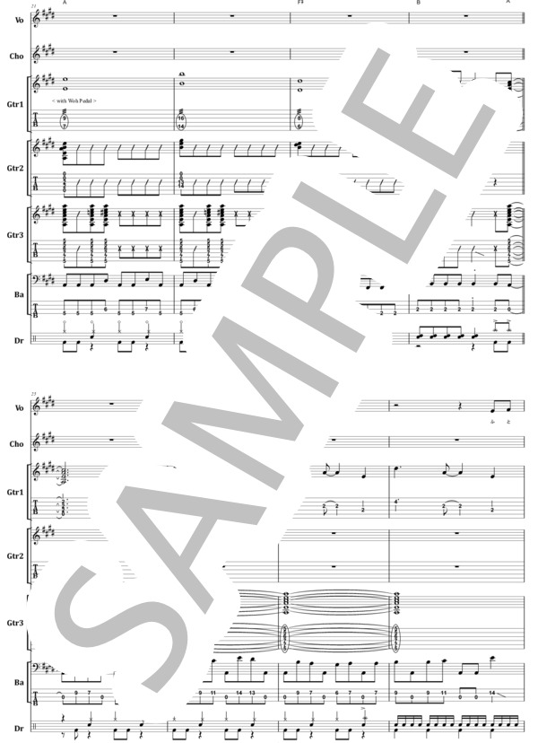 楽譜】LUNA SEA / STORM バンド・スコア 楽譜 / LUNA SEA (バンド